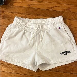 Champion Women's White Athletic Shorts